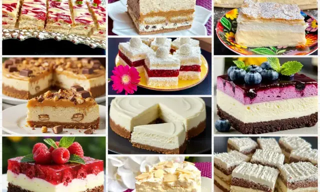 Kremowe serniki, tiramisu, ciasta z malinami i borówkami – przegląd 10 najlepszych ciast, które zachwycą każdego smakosza.